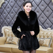 Cappotto donna pelliccia di