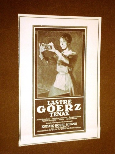 Pubblicità dei primi - del, '900