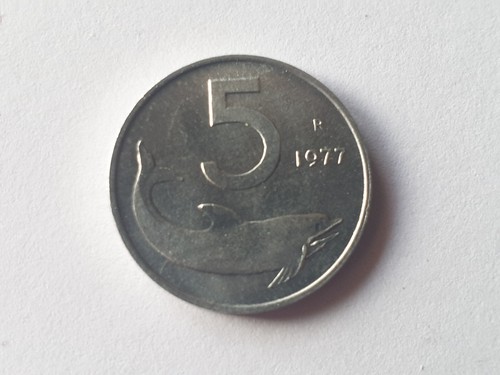 Repubblica italiana lire - italiana, 5