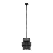 Lampadario Sospeso Nero E27 D