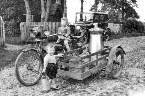 Azu children motorcycle - children, on