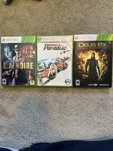 Xbox 360 games - xbox, (cib)