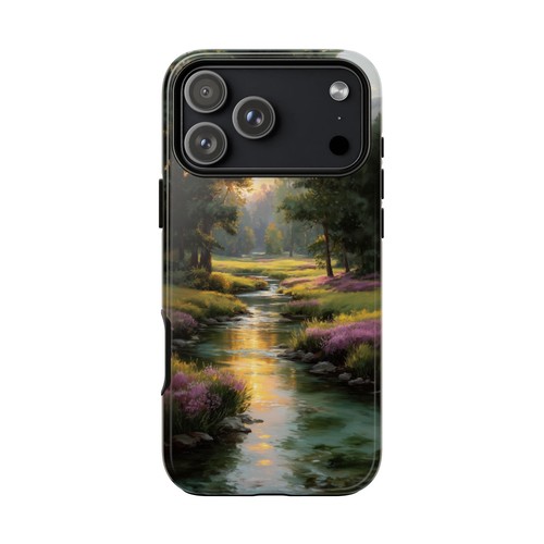 Serene river creek - creek, |