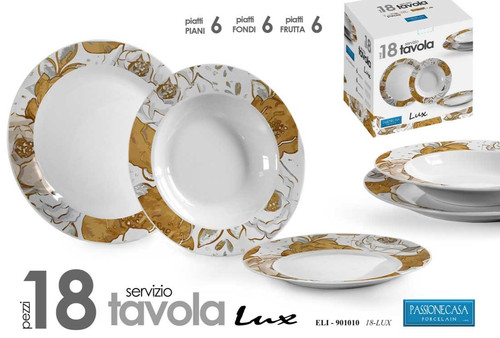 Set servizio piatti - tavola, 18