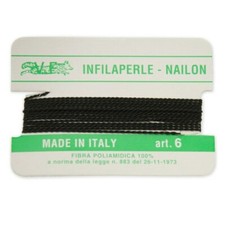 Infilaperle filo nylon con ago