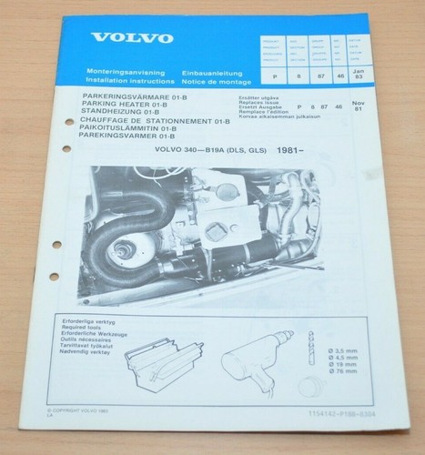 Volvo 340 b19a - 340, dls