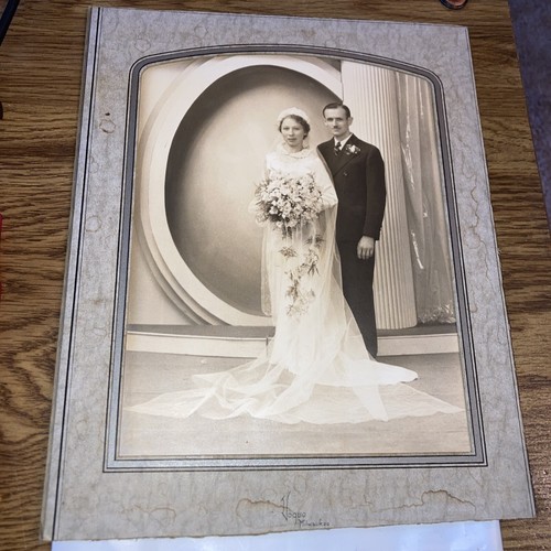 Foto epoca 1936 matrimonio - d'epoca,