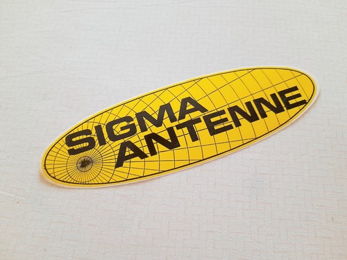 Adesivo stickers vintage sigma - stickers,