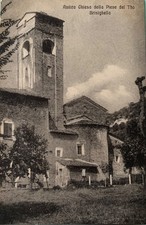 🧧🧧 Cartolina Brisighella (Ravenna) - Chiesa della Pieve del Tho - FP/VG 1915