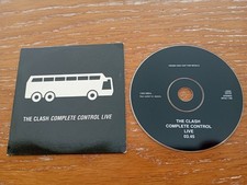 THE CLASH RARO CD singolo PROMO y 1999 complete control LIVE JOE STRUMMER PUNK