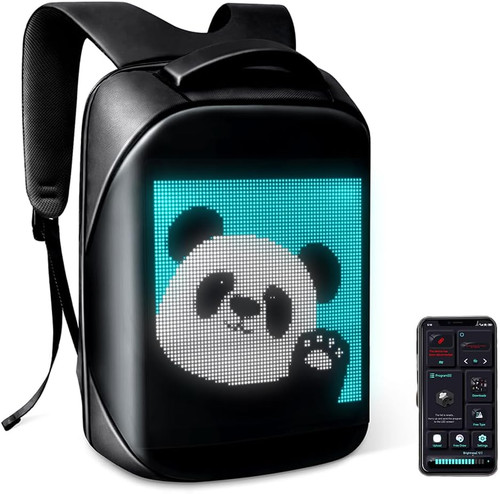 Led zaino con - con, controllo