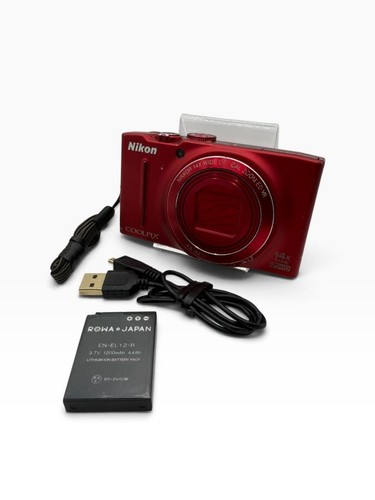 Nikon coolpix s8200 rosso - s8200, 14x