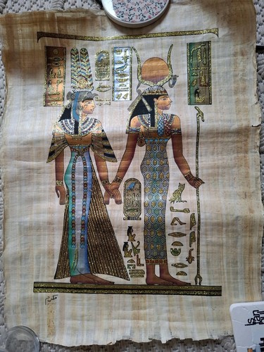Papiro egizio originale - ,