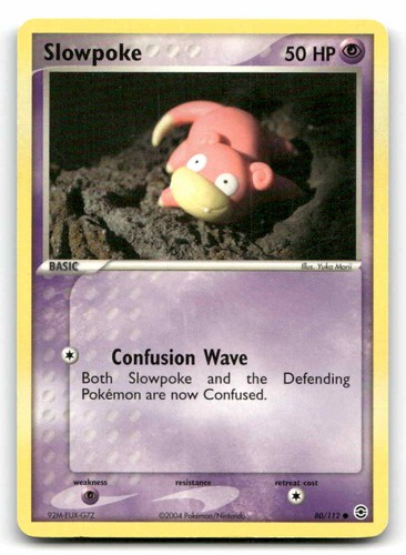 Pokemon slowpoke rosso - pokemon,