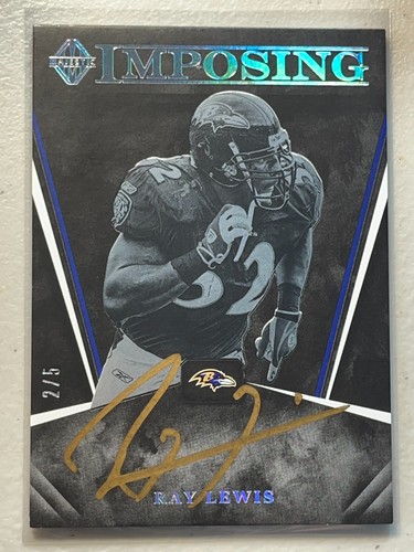 Autografo ray lewis - lewis, 2018