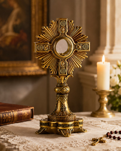 Reliquiario ostensorio croce