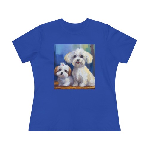 Shirt donna maltese puppies - t-shirt,