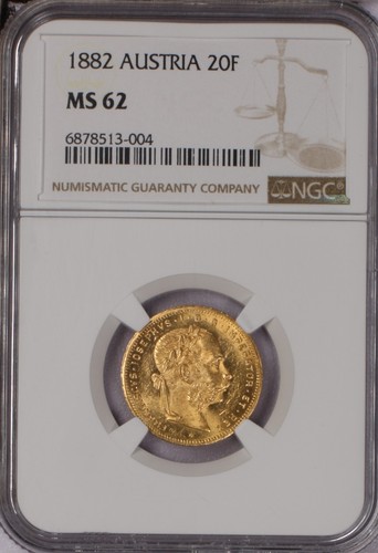1882 austria franchi - franchi, 8