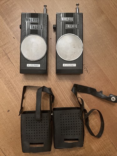 Walkie talkie transistor - a,