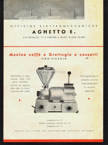 Pubblicita macina caffe - pubblicita', caffe'