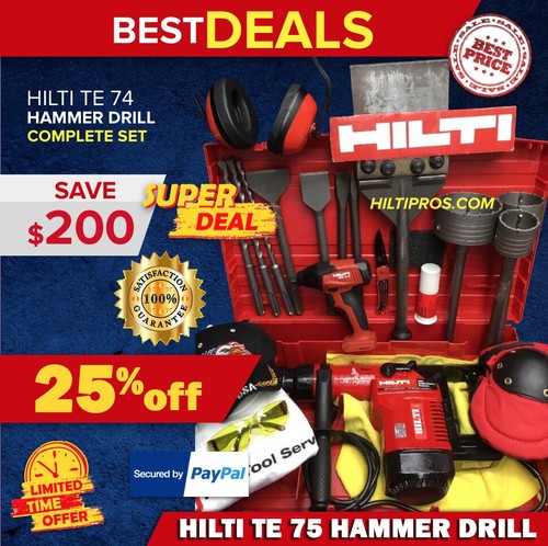 Hilti hammer drill - 74,