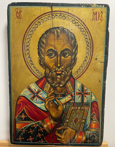 Grandissima icona antica san - icona,