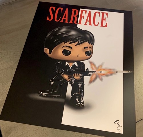 Scarface gangster movie tony - scarface,