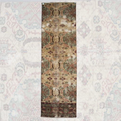 Tappeto vintage oushak runner - tappeto,