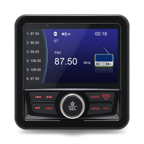 Radio stereo marina con - radio,
