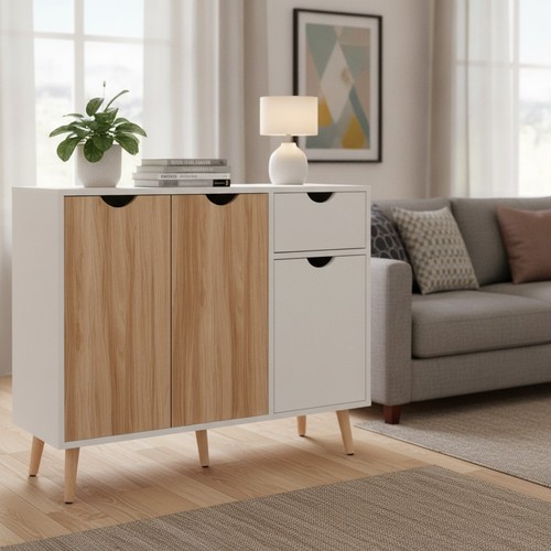 Credenza moderna rovere - , e