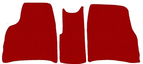 Classico rosso tappetini - rosso,