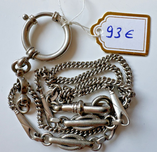 Vecchia catena per - orologio, da