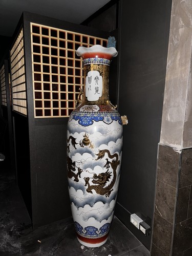 Grande vaso cinese