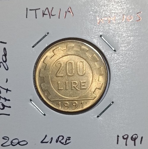 Italia 200 lire - , km