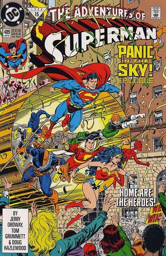 Adventures superman 489 - of,