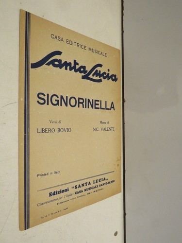 Signorinella libero bovio - libero,
