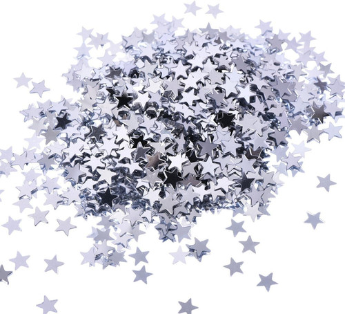 Confetti stella argento per - argento,