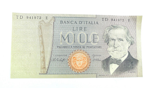 Vecchia banconota repubblica - vecchia,