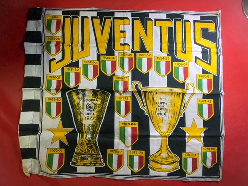 Bandiera juventus calcio coppe - juventus,