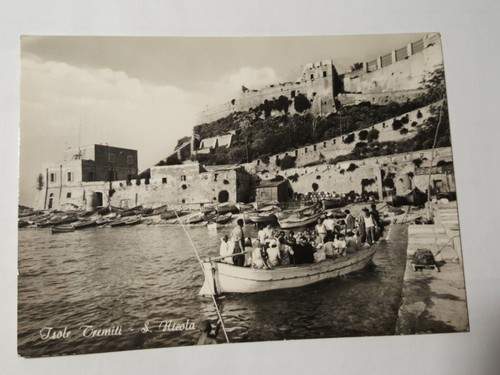 Cartolina isole tremiti - isole,