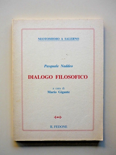 Dialogo filosofico pasquale - dialogo, di