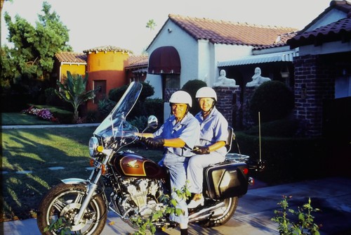 Coppia caschi moto honda - caschi,