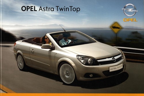 Prospekt opel astra twin top - prospekt,