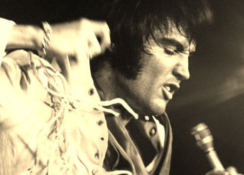 Elvis presley microfono - elvis,