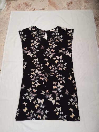 Vestito estivo nero con stampa