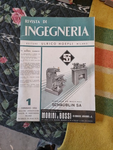 Rivista ingegneria 1 del - n.,