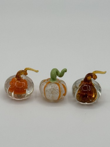 Mini zucche vetro - zucche,