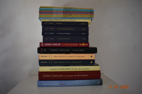 Lotto libri camilleri - di,