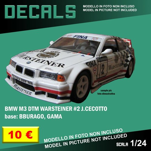 Decals repro bmw dtm - m3, #2