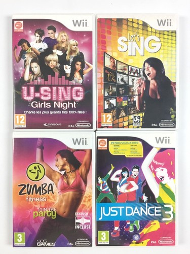 Lot jeu wii zumba fitness - 4,
